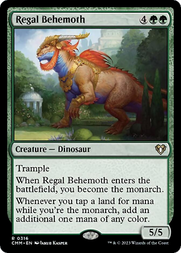 Regal Behemoth [Commander Masters] | Fandemonia Ltd