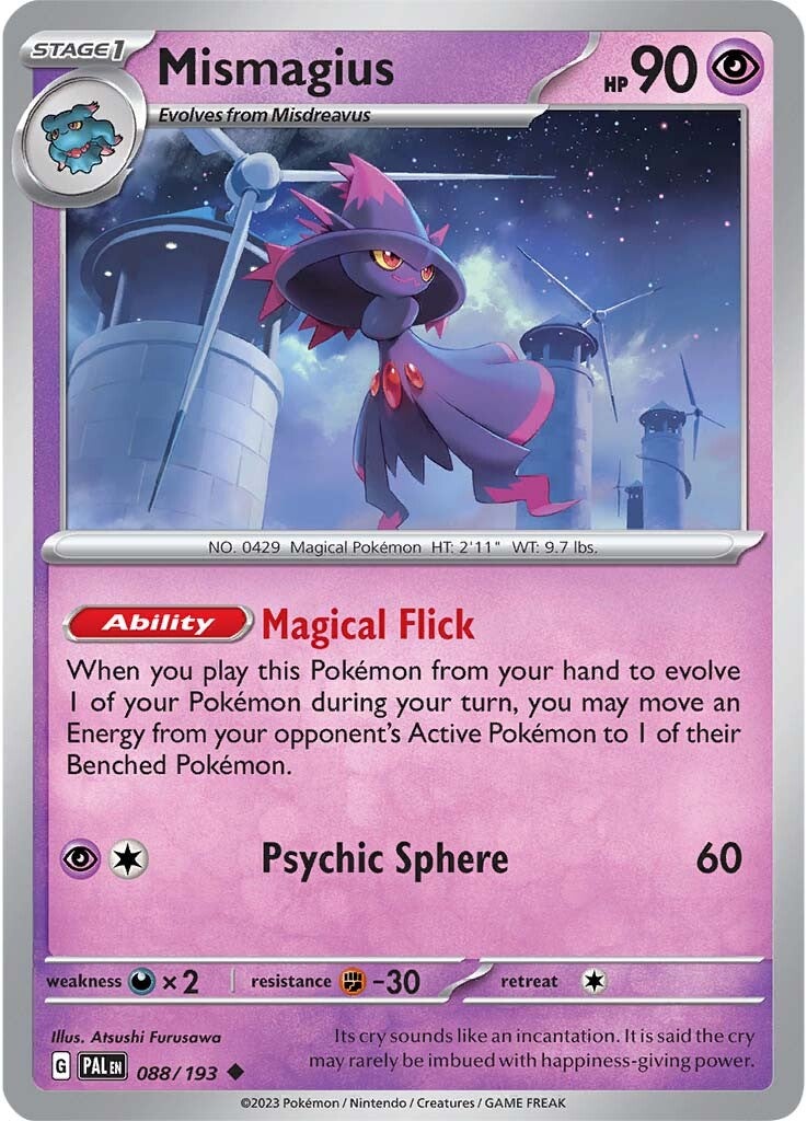 Mismagius (088/193) [Scarlet & Violet: Paldea Evolved] | Fandemonia Ltd