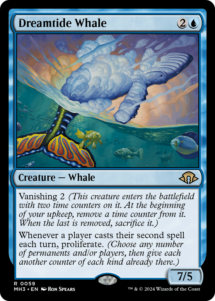 Dreamtide Whale [Modern Horizons 3] | Fandemonia Ltd