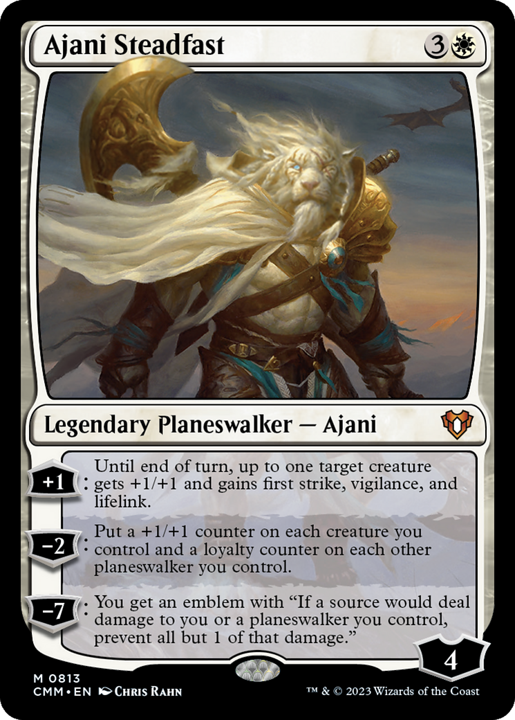 Ajani Steadfast [Commander Masters] | Fandemonia Ltd