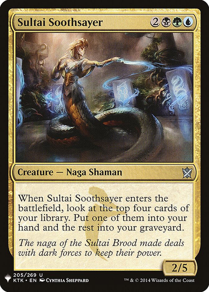 Sultai Soothsayer [Mystery Booster] | Fandemonia Ltd