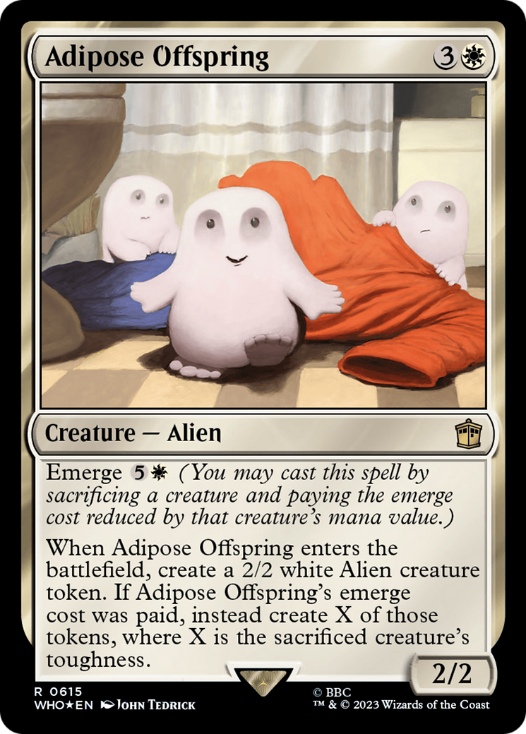 Adipose Offspring (Surge Foil) [Doctor Who] | Fandemonia Ltd