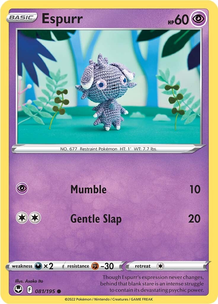 Espurr (081/195) [Sword & Shield: Silver Tempest] | Fandemonia Ltd