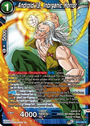 Android 13, Inorganic Horror (BT17-052) [Ultimate Squad] | Fandemonia Ltd