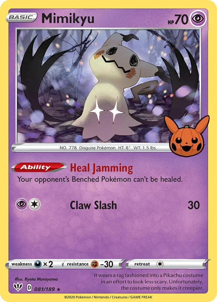 Mimikyu (081/189) [Trick or Trade] | Fandemonia Ltd