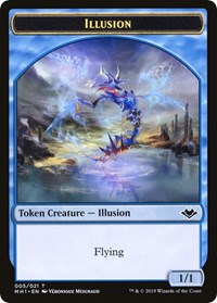 Illusion // Bear Double-Sided Token [Modern Horizons Tokens] | Fandemonia Ltd