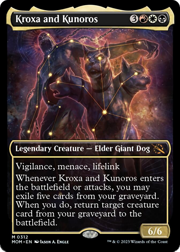 Kroxa and Kunoros (Showcase Planar Booster Fun) [March of the Machine] | Fandemonia Ltd