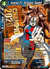 Android 21, Scholarly Gambit (P-202) [Promotion Cards] | Fandemonia Ltd