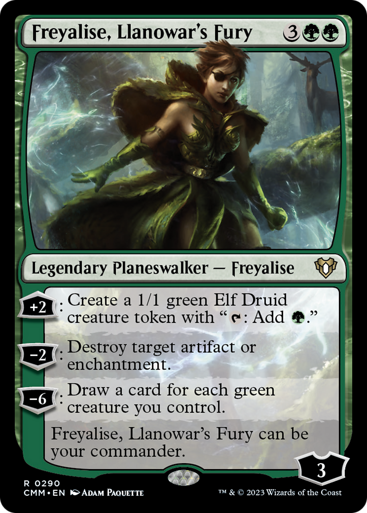 Freyalise, Llanowar's Fury [Commander Masters] | Fandemonia Ltd