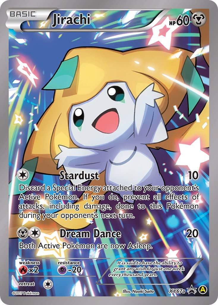 Jirachi (XY67a) [Alternate Art Promos] | Fandemonia Ltd