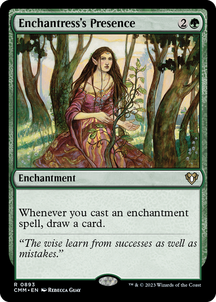 Enchantress's Presence [Commander Masters] | Fandemonia Ltd