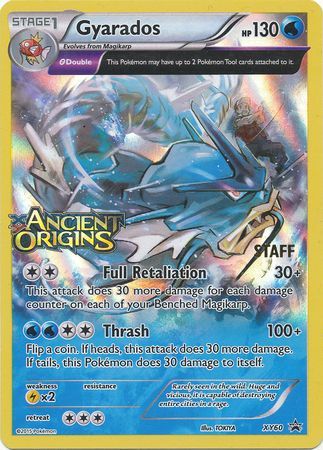 Gyarados (XY60) (Staff) [XY: Black Star Promos] | Fandemonia Ltd