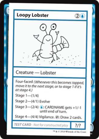 Loopy Lobster (2021 Edition) [Mystery Booster Playtest Cards] | Fandemonia Ltd