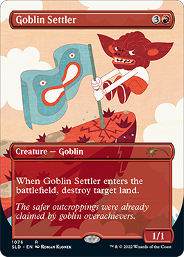 Goblin Settler (Borderless) [Secret Lair Drop Series] | Fandemonia Ltd