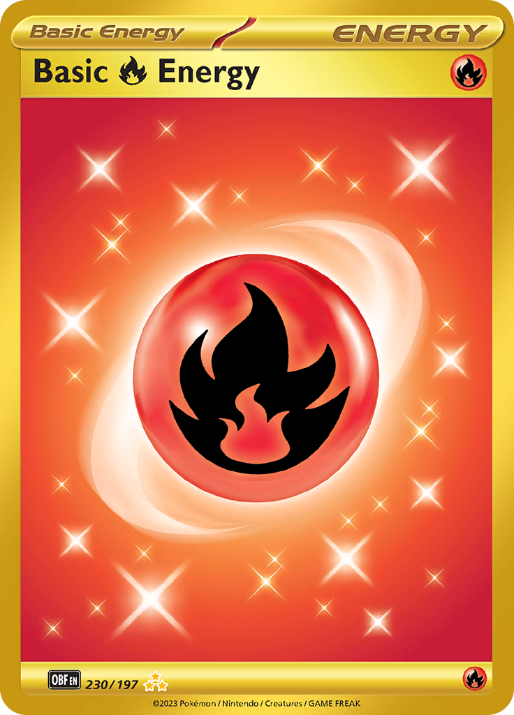 Basic Fire Energy (230/197) [Scarlet & Violet: Obsidian Flames] | Fandemonia Ltd