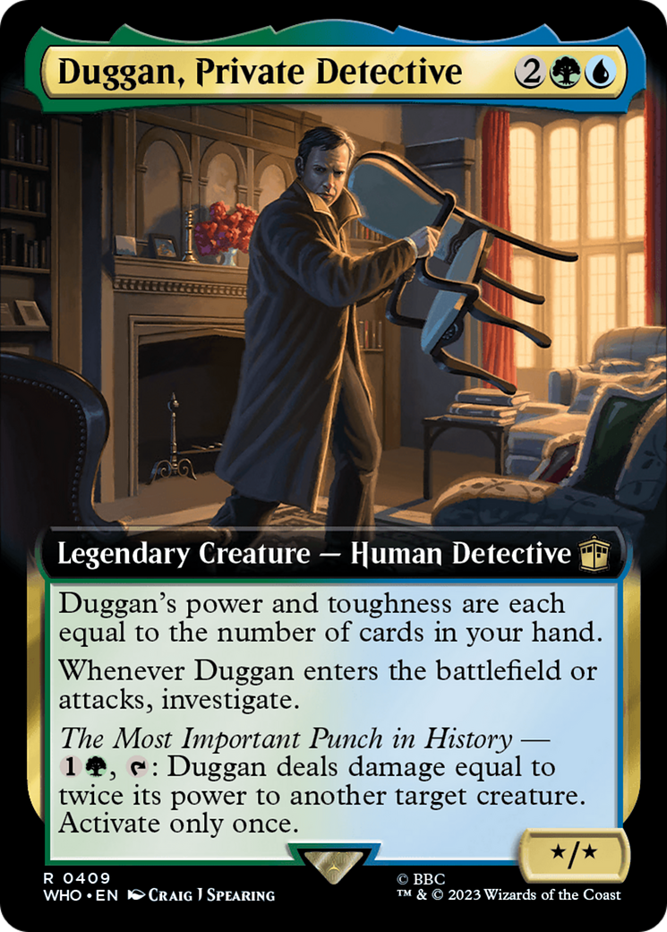 Duggan, Private Detective (Extended Art) [Doctor Who] | Fandemonia Ltd