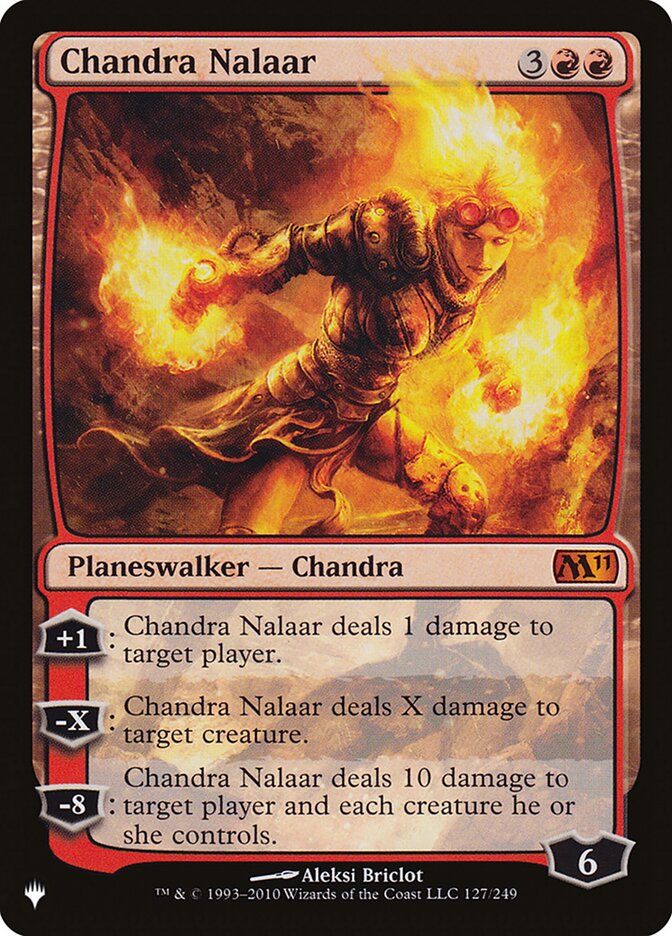 Chandra Nalaar [The List] | Fandemonia Ltd