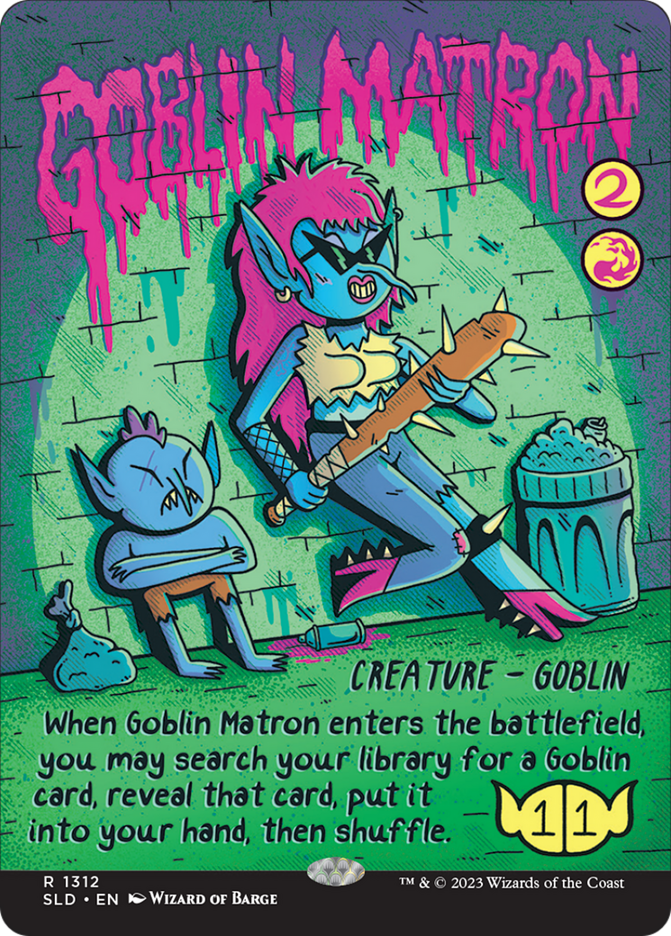 Goblin Matron (Rainbow Foil) [Secret Lair Drop Series] | Fandemonia Ltd