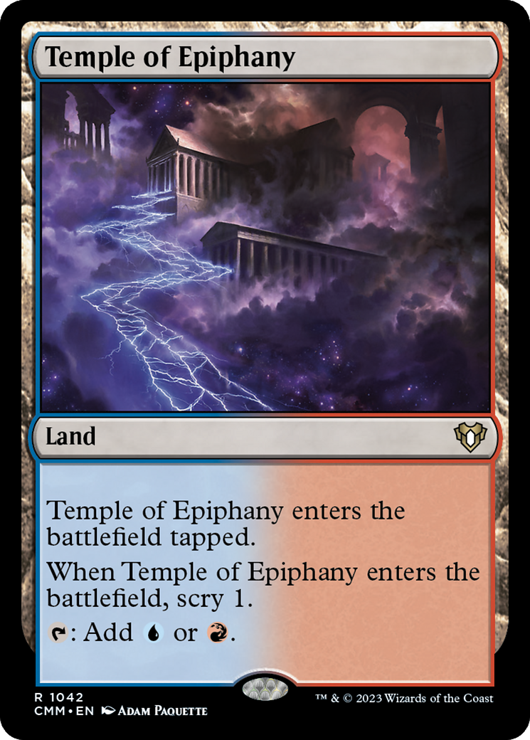 Temple of Epiphany [Commander Masters] | Fandemonia Ltd