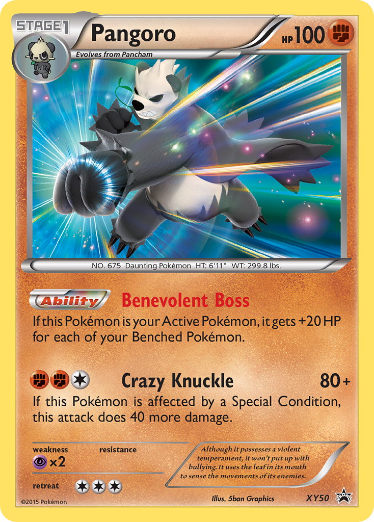 Pangoro (XY50) [XY: Black Star Promos] | Fandemonia Ltd