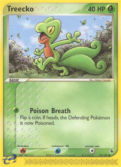 Treecko (75/109) [EX: Ruby & Sapphire] | Fandemonia Ltd