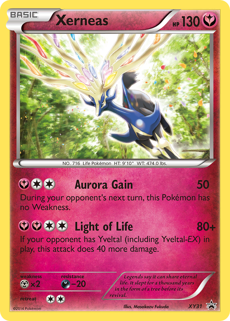 Xerneas (XY31) [XY: Black Star Promos] | Fandemonia Ltd