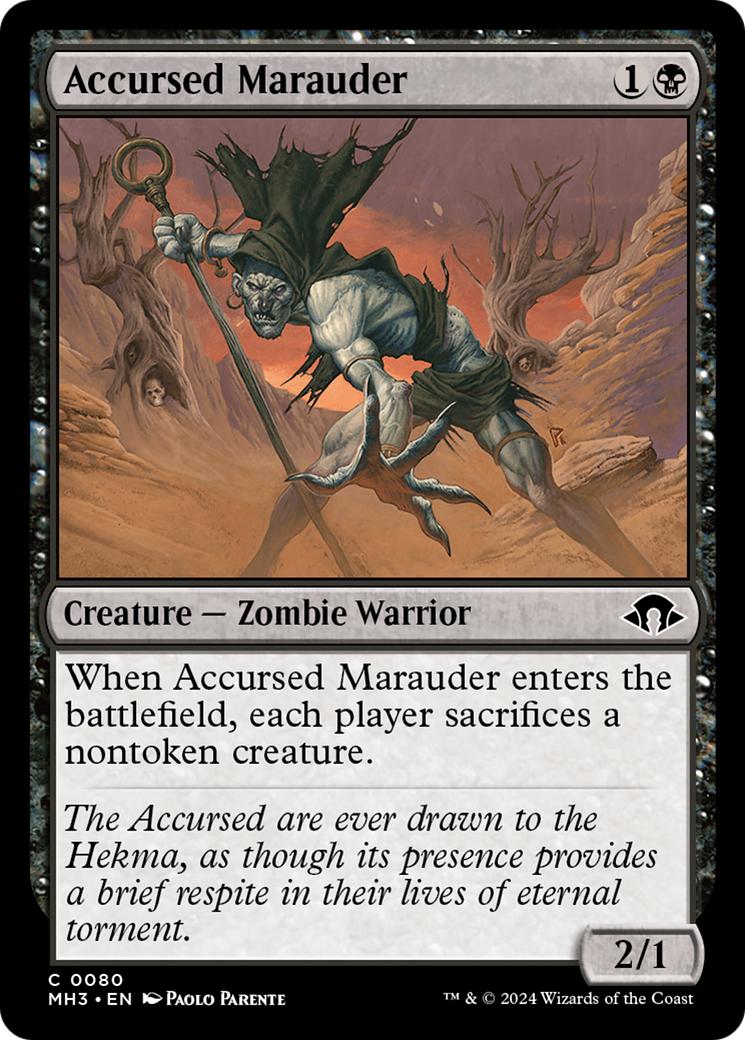 Accursed Marauder [Modern Horizons 3] | Fandemonia Ltd