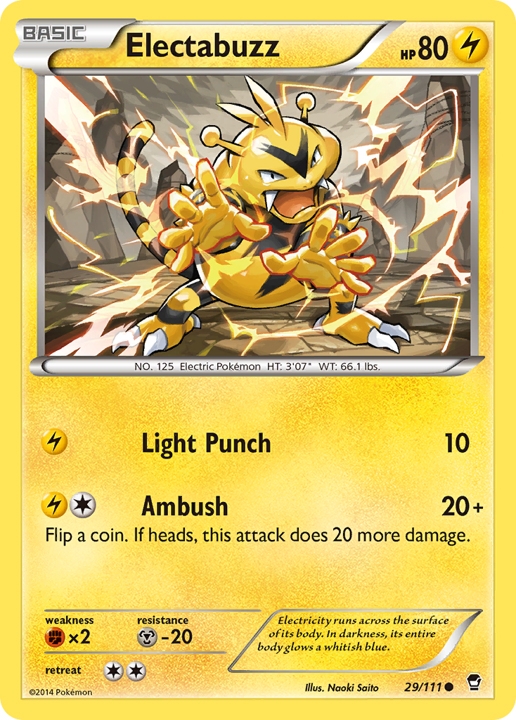 Electabuzz (29/111) [XY: Furious Fists] | Fandemonia Ltd