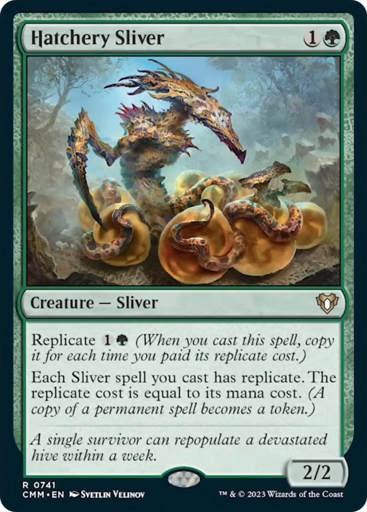 Hatchery Sliver [Commander Masters] | Fandemonia Ltd