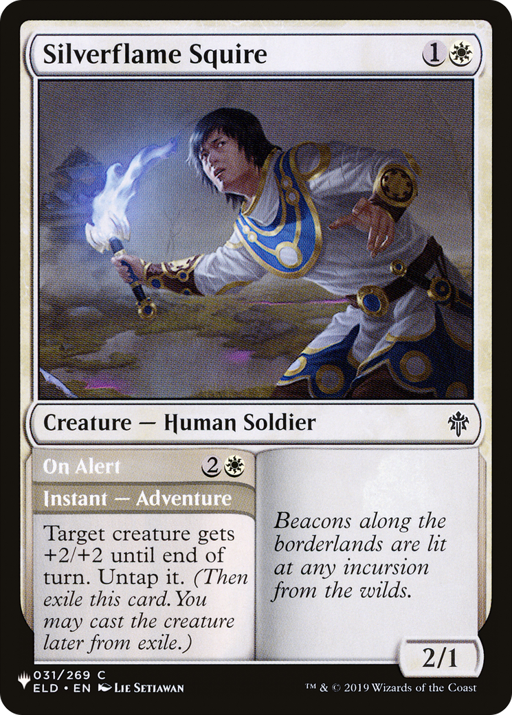 Silverflame Squire [The List] | Fandemonia Ltd