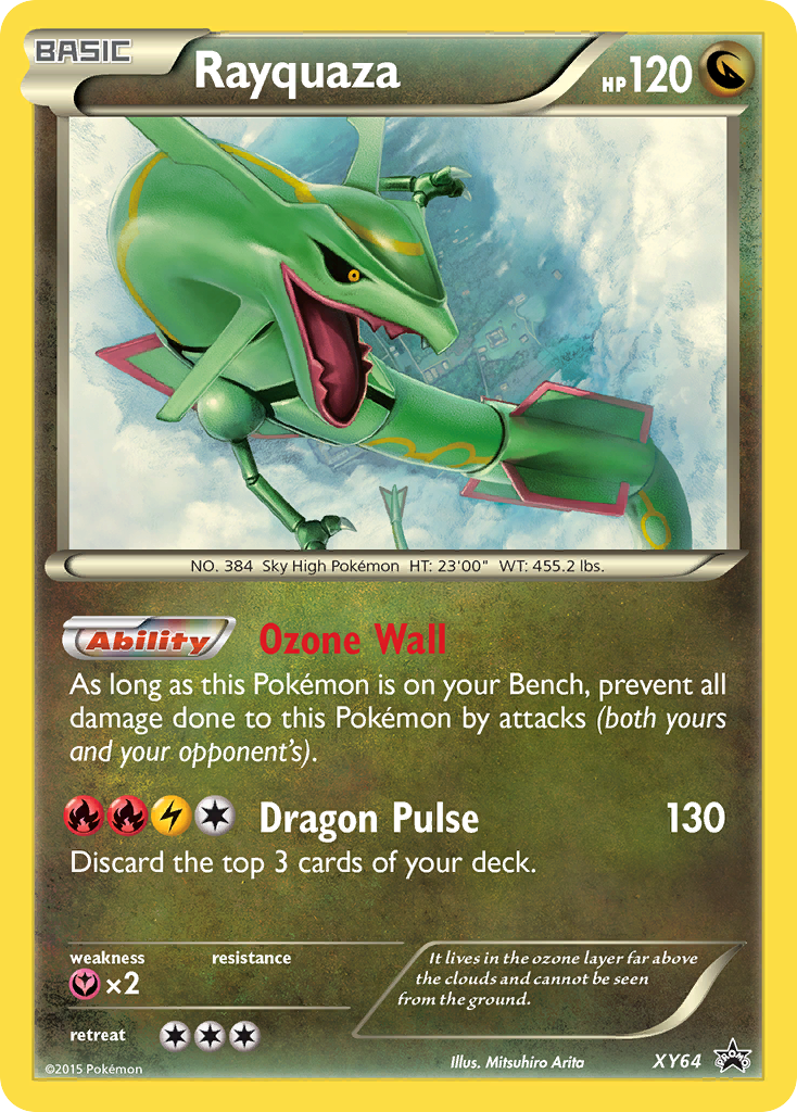 Rayquaza (XY64) [XY: Black Star Promos] | Fandemonia Ltd