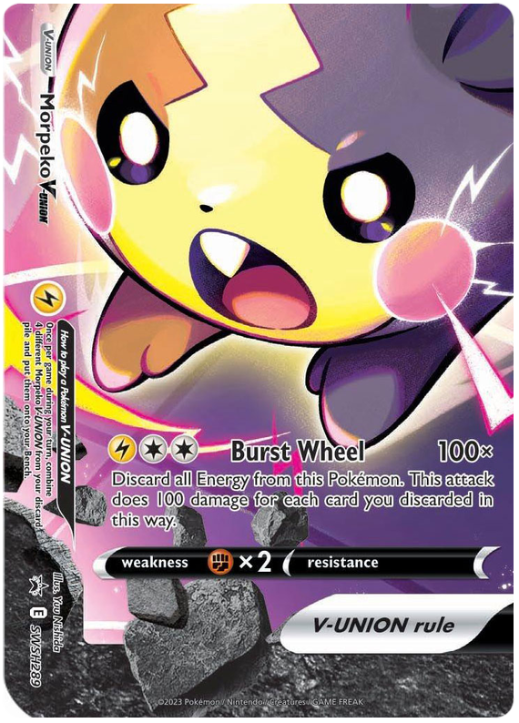 Morpeko V-Union (SWSH289) [Sword & Shield: Black Star Promos] | Fandemonia Ltd