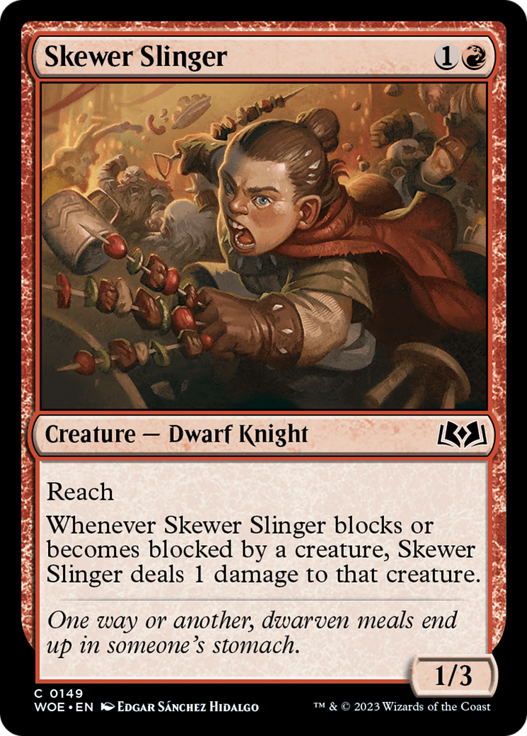 Skewer Slinger [Wilds of Eldraine] | Fandemonia Ltd