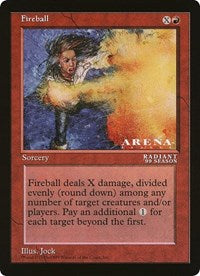 Fireball (Oversized) [Oversize Cards] | Fandemonia Ltd