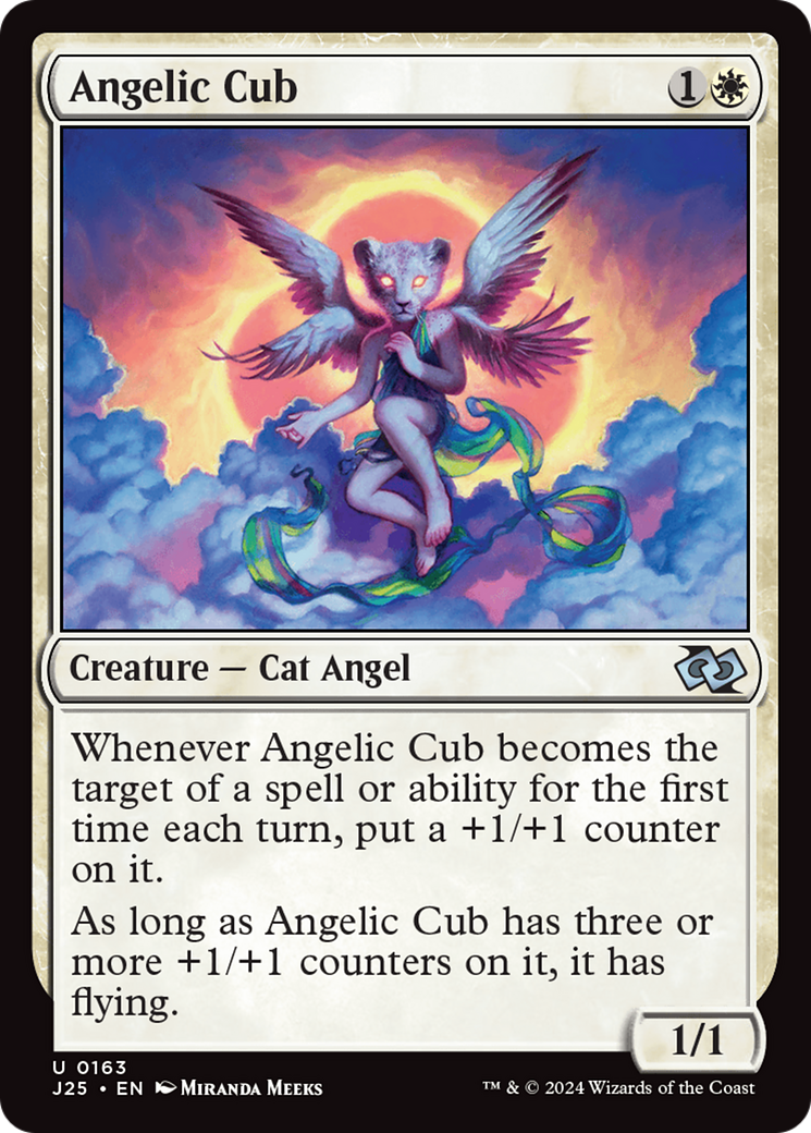 Angelic Cub [Foundations Jumpstart] | Fandemonia Ltd