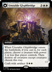 Unstable Glyphbridge // Sandswirl Wanderglyph (Extended Art) [The Lost Caverns of Ixalan] | Fandemonia Ltd