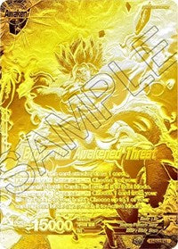 Broly // Broly, the Awakened Threat (Championship Final 2019) (Gold Metal Foil) (P-092) [Tournament Promotion Cards] | Fandemonia Ltd