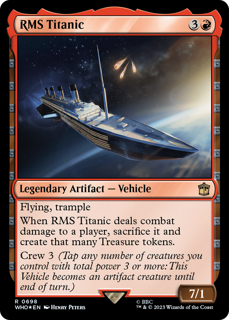 RMS Titanic (Surge Foil) [Doctor Who] | Fandemonia Ltd