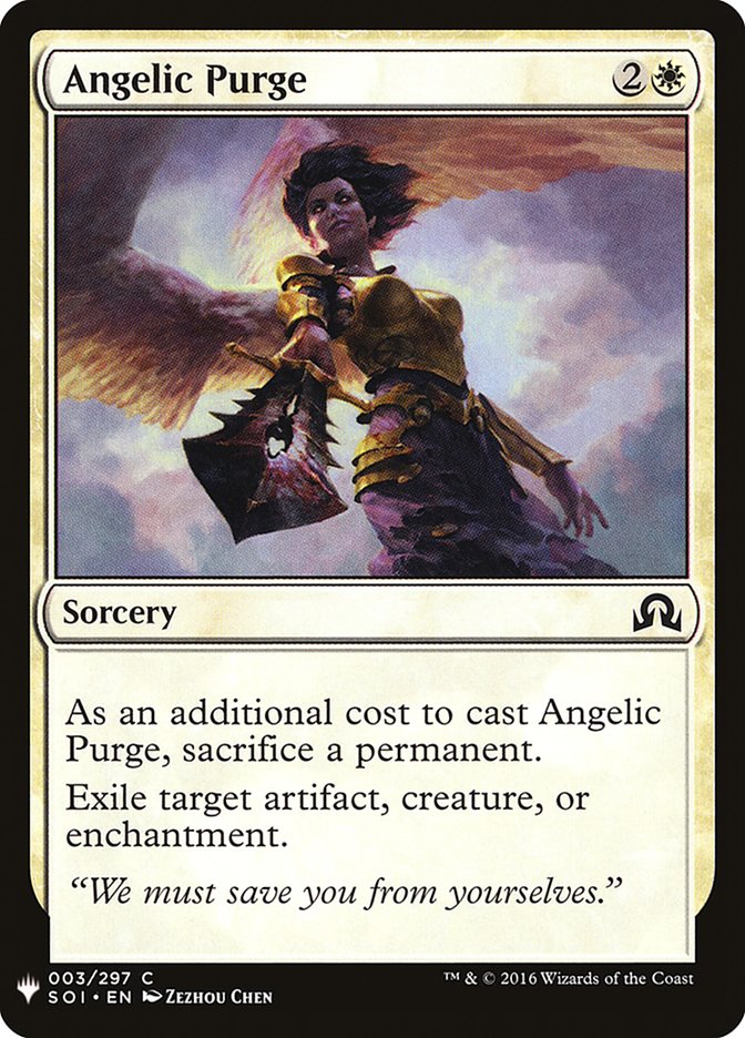 Angelic Purge [Mystery Booster] | Fandemonia Ltd