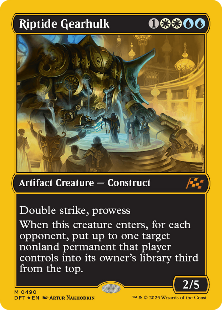 Riptide Gearhulk (First-Place Foil) [Aetherdrift] | Fandemonia Ltd