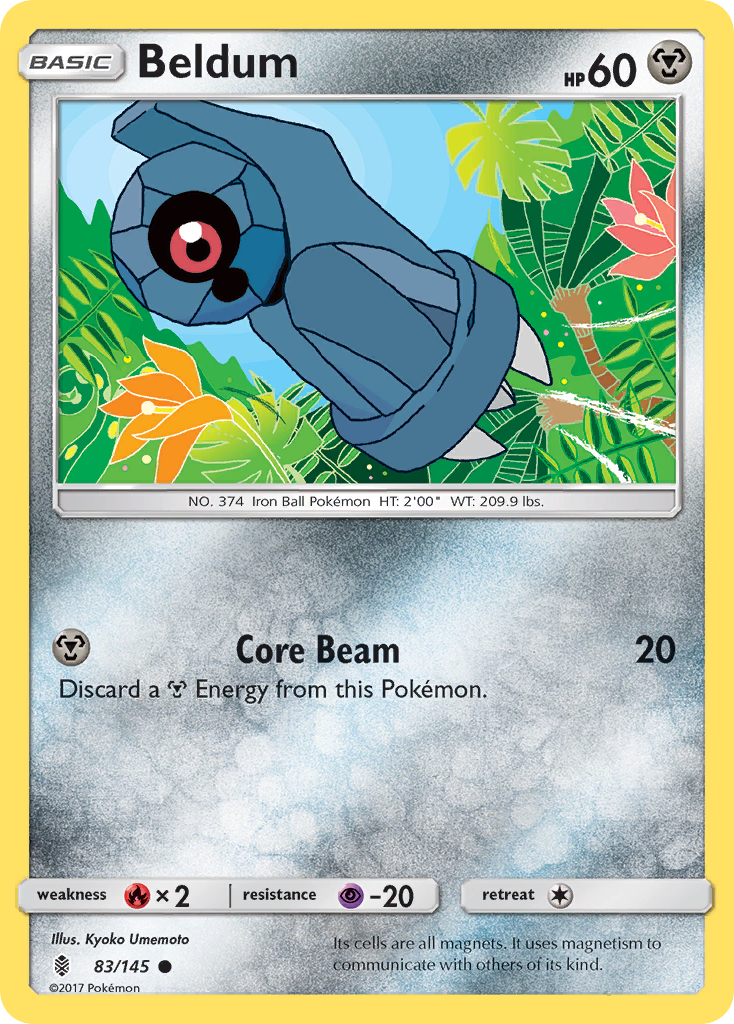 Beldum (83/145) [Sun & Moon: Guardians Rising] | Fandemonia Ltd