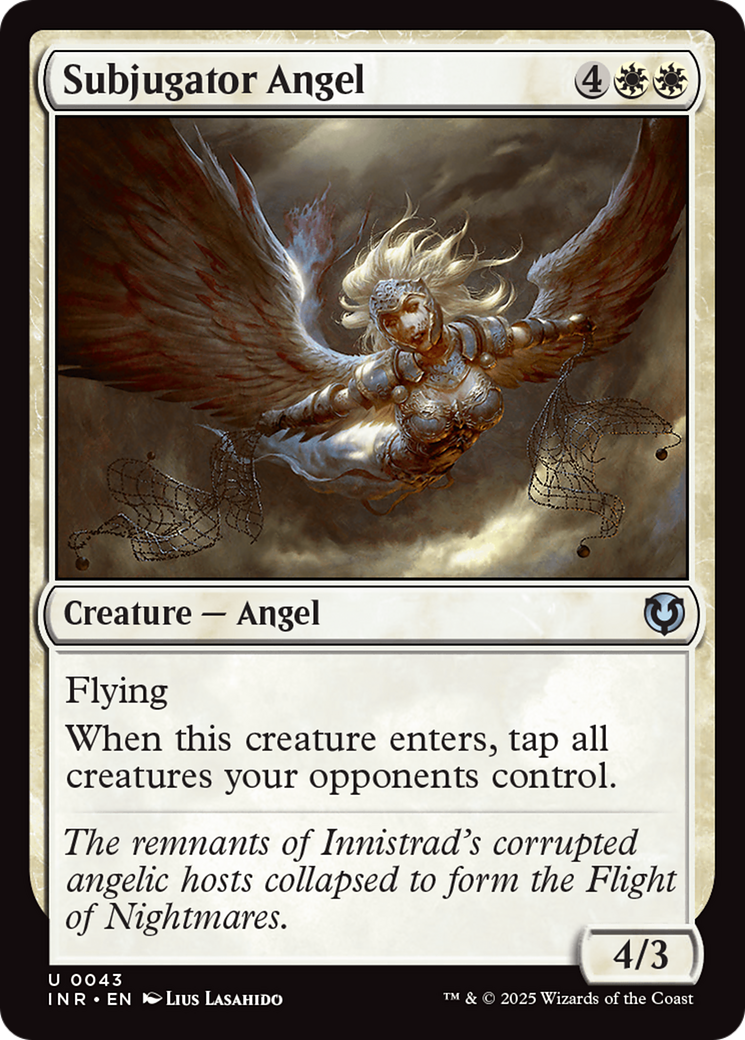 Subjugator Angel [Innistrad Remastered] | Fandemonia Ltd