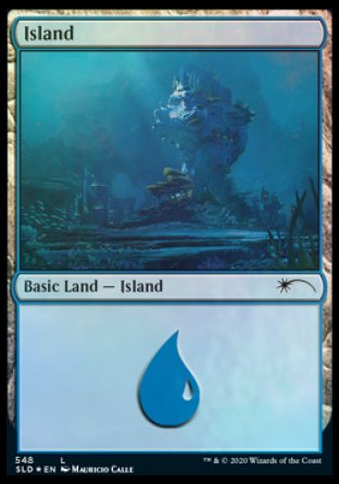 Island (Under the Sea) (548) [Secret Lair Drop Promos] | Fandemonia Ltd