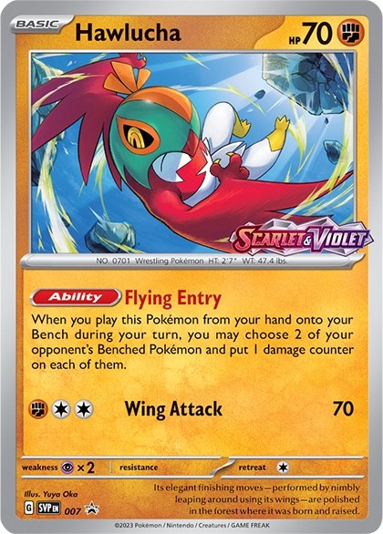 Hawlucha (007) [Scarlet & Violet: Black Star Promos] | Fandemonia Ltd