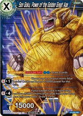 Son Goku, Power of the Golden Great Ape (Winner Stamped) (P-250) [Tournament Promotion Cards] | Fandemonia Ltd