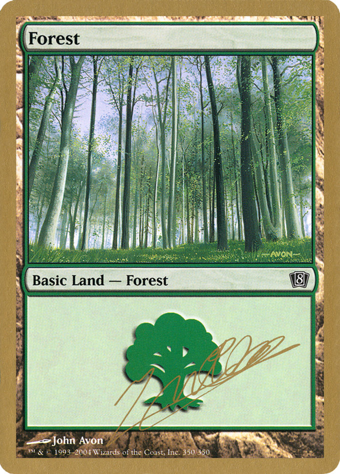 Forest (jn350) (Julien Nuijten) [World Championship Decks 2004] | Fandemonia Ltd