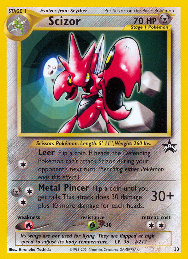 Scizor (33) [Wizards of the Coast: Black Star Promos] | Fandemonia Ltd