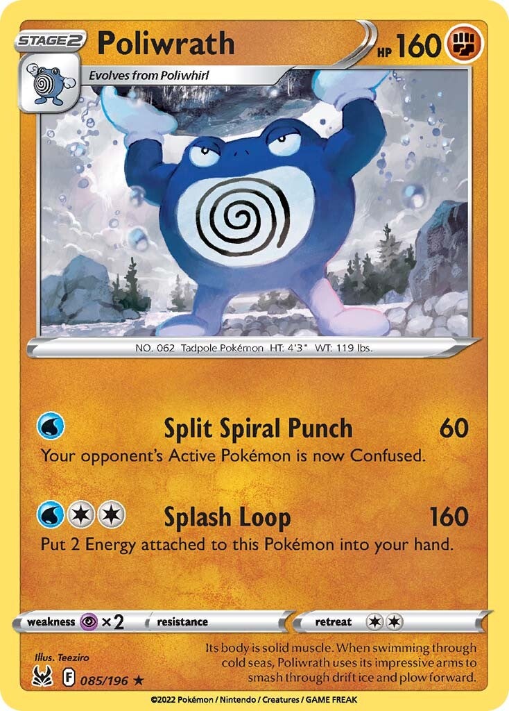 Poliwrath (085/196) [Sword & Shield: Lost Origin] | Fandemonia Ltd