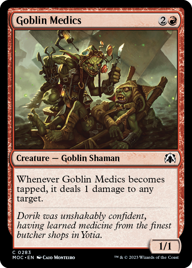 Goblin Medics [March of the Machine Commander] | Fandemonia Ltd