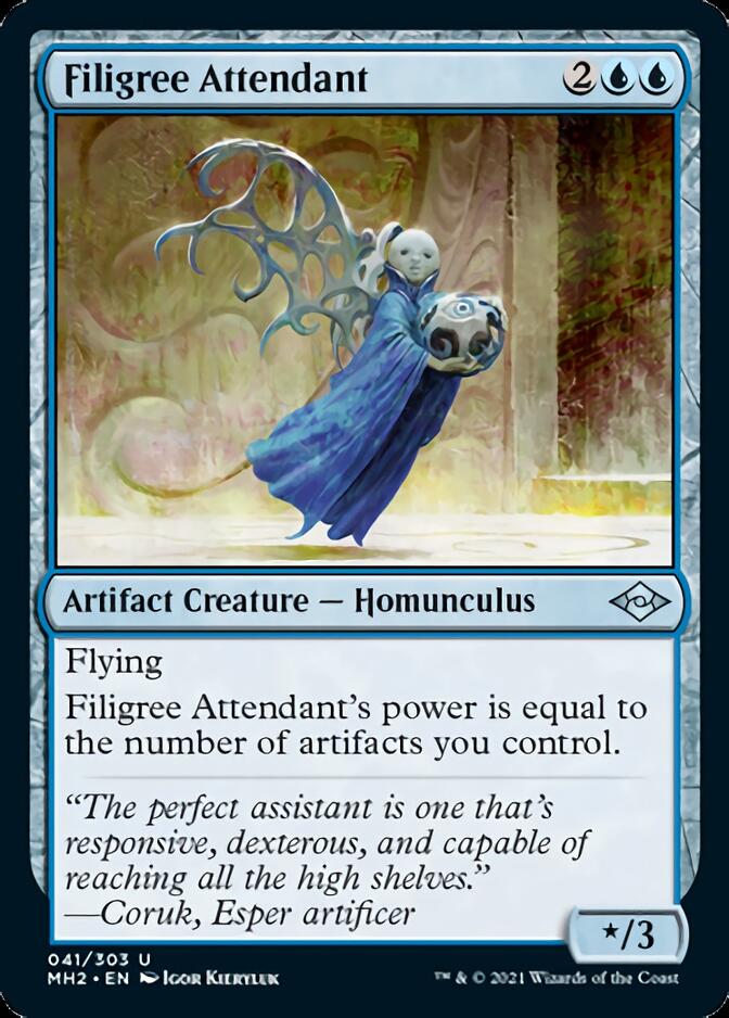 Filigree Attendant [Modern Horizons 2] | Fandemonia Ltd